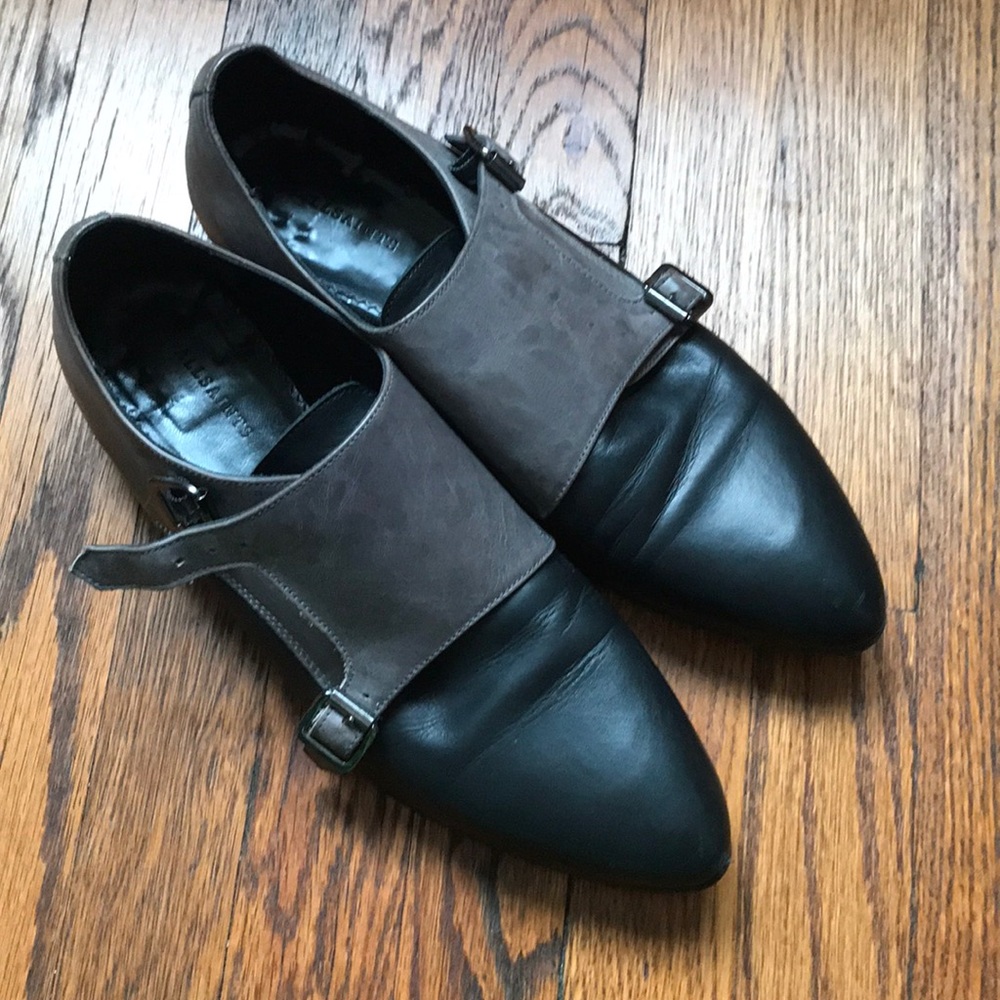 Leather loafers by All Saints